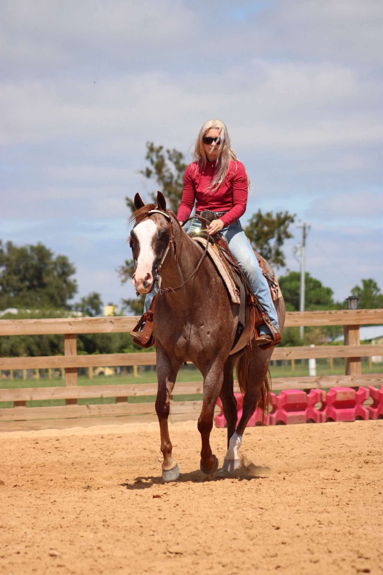 Struttin Cowboy under saddle